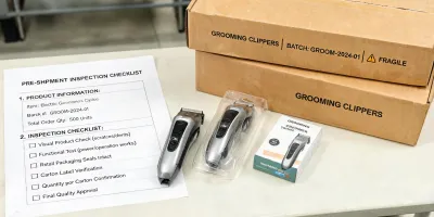 Inspection checklist