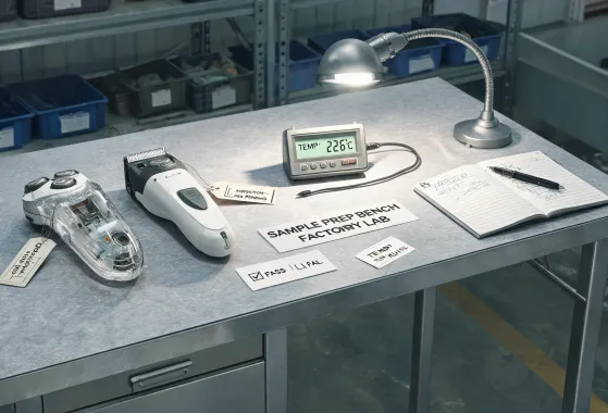 Sample preparation bench